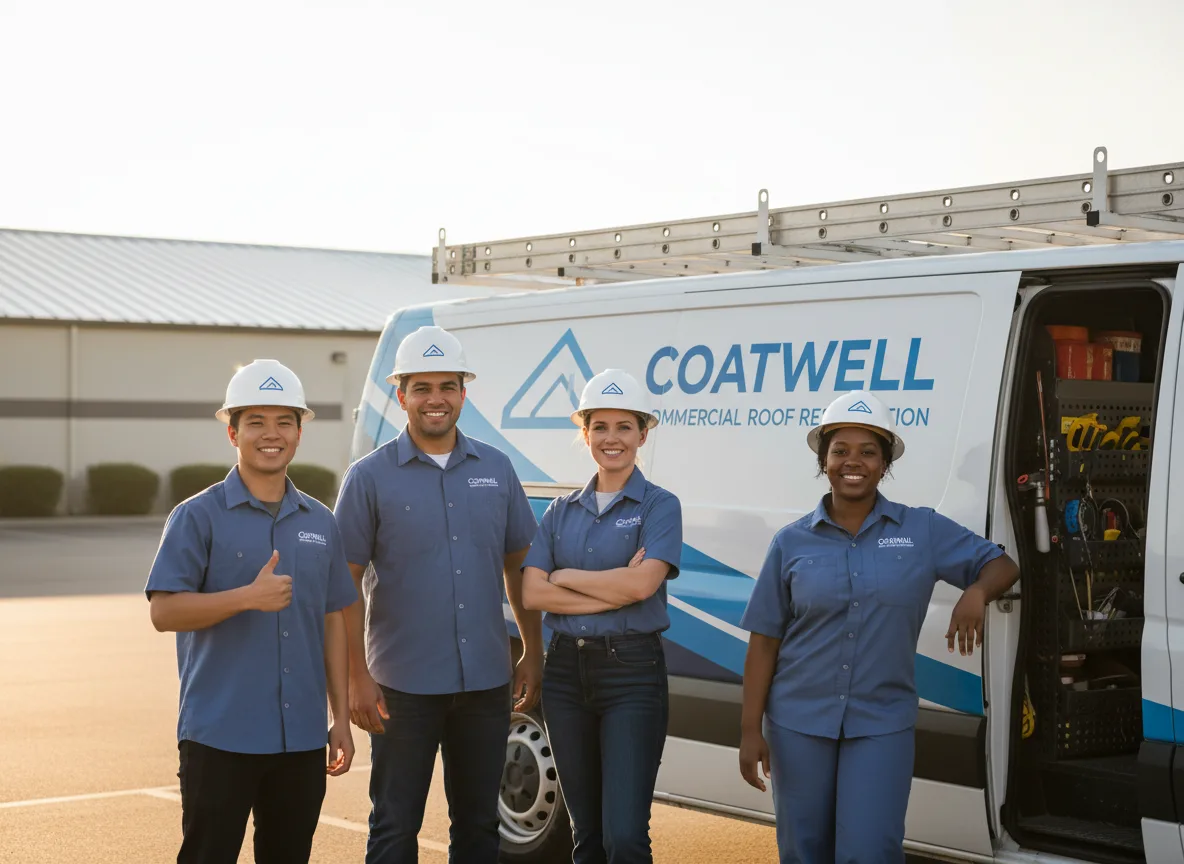 Commercial roof coating company in Skytop, PA